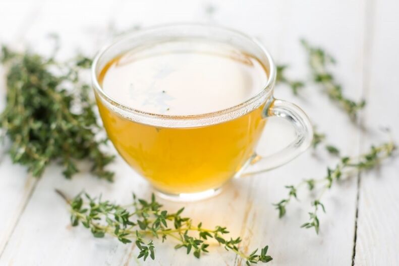 Infusión de herbas
